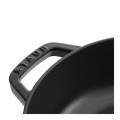 Głęboka patelnia do duszenia z pokrywką STAUB 40511-472-0 - czarna 28 cm - 2620285