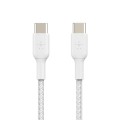 BELKIN KABEL USB-C - USB-C, OPLOT, 2.0 1M, BIAŁY - 2278424