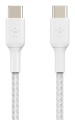 BELKIN KABEL USB-C - USB-C, OPLOT, 2.0 1M, BIAŁY - 2621135