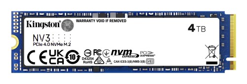 Kingston DYSK SSD 4000G NV3 M.2 2280 PCIe 4.0 NVMe - 2299842