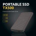 Intenso Lesen/Schreiben bis zu 1000 MB/s/500GB USB Type-C 3.2 Gen 2 (3.1 Gen 2) Brązowy - 2621658