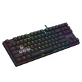 Klawiatura przewodowa SAVIO TEMPEST X2 Outemu BLUE mechaniczna RGB - 2621931