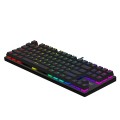 Klawiatura przewodowa SAVIO TEMPEST X2 Outemu BLUE mechaniczna RGB - 2091905