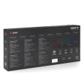 Klawiatura przewodowa SAVIO TEMPEST X2 Outemu BLUE mechaniczna RGB - 2223409
