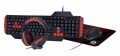 GEMBIRD ZESTAW GAMINGOWY GGS-UMG4-02 4W1 KLAWIATURA, MYSZ, PODKŁADKA, SŁUCHAWKI - 2398880