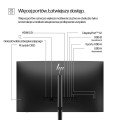 HP S5 PRO 527PQ 27 QHD (2560x1440) FHD IPS 350n 5ms DP HDMI USB-B HAS 3/3/0 - 2283404