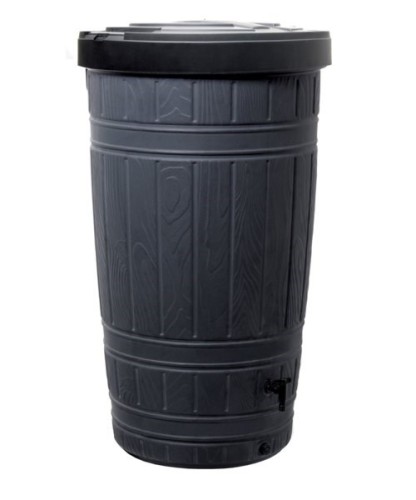 PROSPERPLAST POJEMNIK NA DESZCZÓWKĘ WOODCAN CZARNY 265L - 2591933