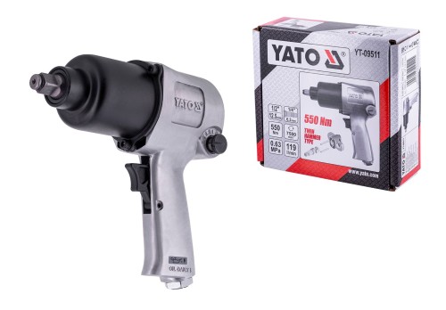 YATO KLUCZ UDAROWY Pneumatyczny 550 Nm YT-09511 - 2623675