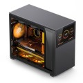 Obudowa Jonsbo D31 Screen Micro-ATX, Szkło Hartowane - czarna - 2157519