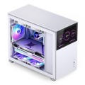 Obudowa Jonsbo D31 Screen Micro-ATX, Szkło Hartowane - biała - 2623803