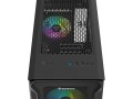 Obudowa NATEC Genesis Irid 503 ARGB NPC-1559 (Micro ATX. Mini ITX; kolor czarny) - 2623838