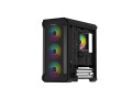 Obudowa NATEC Genesis Irid 503 ARGB NPC-1559 (Micro ATX. Mini ITX; kolor czarny) - 2623833