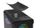 Obudowa NATEC Genesis Irid 503 ARGB NPC-1559 (Micro ATX. Mini ITX; kolor czarny) - 2623849