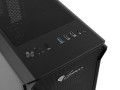 Obudowa NATEC Genesis Irid 503 ARGB NPC-1559 (Micro ATX. Mini ITX; kolor czarny) - 1062130