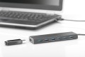 DIGITUS HUB USB 3.0/KONCENTRATOR 7XUSB 3.0 SUPERSPEED, AKTYWNY, ALUMINIUM DA-70241-1 - 2407882