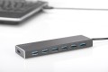 DIGITUS HUB USB 3.0/KONCENTRATOR 7XUSB 3.0 SUPERSPEED, AKTYWNY, ALUMINIUM DA-70241-1 - 2194777