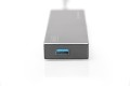 DIGITUS HUB USB 3.0/KONCENTRATOR 7XUSB 3.0 SUPERSPEED, AKTYWNY, ALUMINIUM DA-70241-1 - 2434342