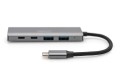 Digitus Koncentrator USB-C 4-portowy, 2 x USB A i 2 x USB-C - 2624128