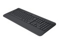 Logitech Signature K650 klawiatura Biuro Bluetooth QWERTY Amerykański międzynarodowy Grafitowy - 2089328