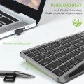 TECHLY BEZPRZEWODOWA KLAWIATURA DUALNA BT/RF TOUCH - 1523402