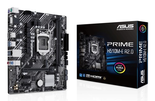 ASUS PRIME H510M-E R2.0 - bundkort - m - 1925009