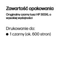 HP Oryginalny czarny tusz 303XL o wysokiej wydajności - 2486685