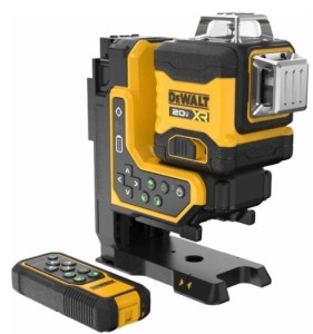 Poziomica laserowa akumulatorowa Dewalt DCLE34035B 18v xr 3x360 zielony laser sterowany pilotem