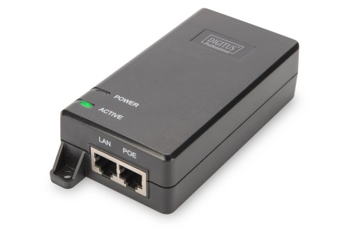 Zasilacz/Adapter PoE+ 802.3at aktywny max. 55V 30W 10/100/1000Mbps - 1936489