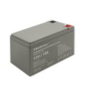 QOLTEC AKUMULATOR AGM 12V | 7AH | MAX. 105A | SECURITY - 1511562