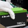 QOLTEC AKUMULATOR AGM 12V | 7AH | MAX. 105A | SECURITY - 2626127
