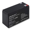 QOLTEC AKUMULATOR AGM 12V | 7.2AH | MAX 108A - 1135606
