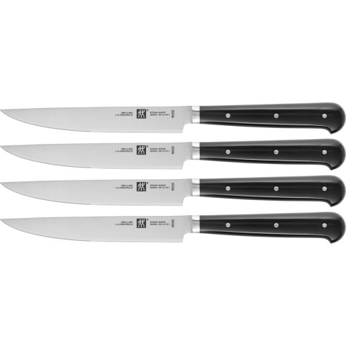 Zestaw 4 ząbkowanych noży do steków Zwilling - 12 cm - 2620538