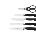 Zestaw 4 noży w bloku ZWILLING Four Star czarny - 2620907
