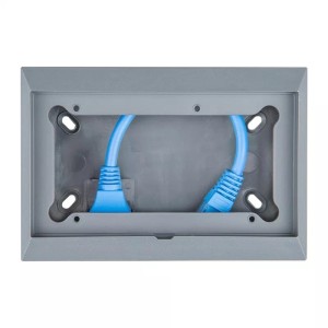 Victron Energy Wall mount enclosure for 65 x 120 mm GX-panels with 90 degr. RJ45 socket only