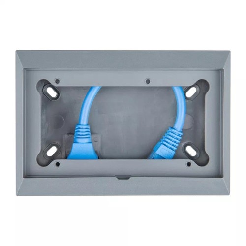 Victron Energy Wall mount enclosure for 65 x 120 mm GX-panels with 90 degr. RJ45 socket only - 2621269