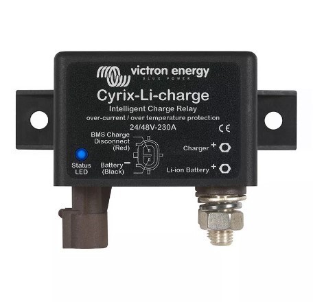 Przełącznik akumulatorów Victron Energy Cyrix-Li-Charge 24/48V-230A (CYR020230430) - 2621887