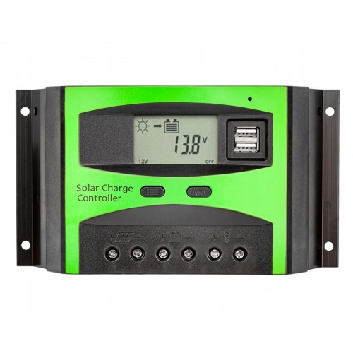 VOLT Regulator solarny SOL PWM 40A [2 x gniazdo USB] - 2621922