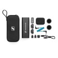 Sennheiser PROFILE WIRELESS 2-CHANNEL SET - 2-kanałowy odbiornik 2,4 GHz, 2 mikrofony na klipsie, akcesoria, etui ładujące, pokrowiec - 2622764