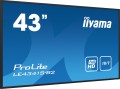 Monitor iiyama ProLite LE4341S-B2 - 43-calowy płaski ekran - 108 cm - 2623442