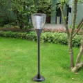POWERNEED SOLARNA LAMPA OGRODOWA PEARL 100LM, CIEPŁY BIAŁY LEDX7, PANEL SOLARNY 1.6W CZUJNIK ZMIERZCHU, 80CM, CZARNA, ESL-25H - 2623921