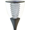 POWERNEED SOLARNA LAMPA OGRODOWA PEARL 100LM, CIEPŁY BIAŁY LEDX7, PANEL SOLARNY 1.6W CZUJNIK ZMIERZCHU, 80CM, CZARNA, ESL-25H - 2623916
