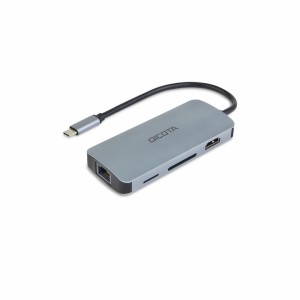 HUB USB Dicota D32062 USB-C 8-in-1 Multi Hub 4K PD 100W