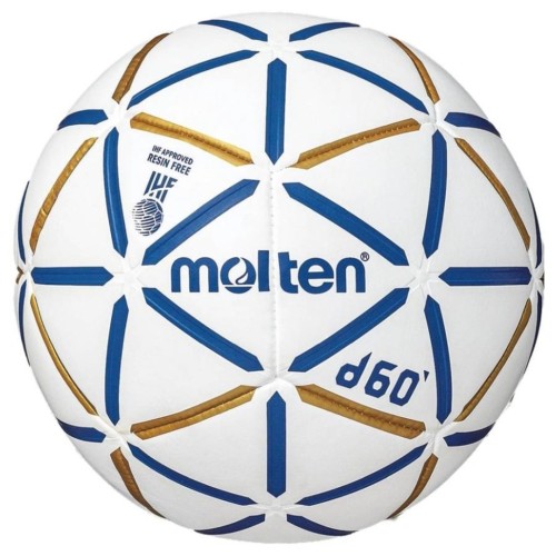 Piłka ręczna Molten H1D4000-BW D60 IHF Approved biało-niebiesko-złota rozm. 1 - 2624776