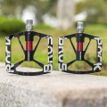 Zestaw pedałów rowerowych Rockbros 37213071001 ze stopu aluminium - czarne - 2624809