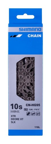 Shimano Łańcuch 10rz 116 Ogniw CN-HG95 +Pin - 2609396