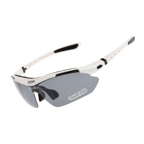 Okulary rowerowe Rockbros 10002 polaryzujące - białe - 2624814