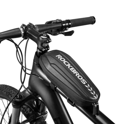 Torba rowerowa Rockbros B62-1 na kierownicę lub ramę 3 l - czarna - 2624898