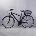 Wozinsky torba rowerowa na bagażnik z paskiem na ramię 13l czarna (WBB1BK) - 2624915