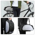 Wozinsky torba rowerowa na bagażnik z paskiem na ramię 13l czarna (WBB1BK) - 2624909