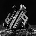 Uchwyt rowerowy Rockbros 699-BK ze stopu aluminium do telefonu - czarny - 2624927